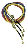 Robinair 38172A 72  R-12 Yellow Hose With Quick Seal Fittings
