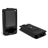 BoxWave Designio Microsoft Zune 80GB Leather Sleeve - Premium Grade 100% Genuine Leather Sleeve Pouch with Detachable Belt Clip - Microsoft Zune 80GB Cases and Covers