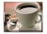 Emsa 507598 Tablett Cup of Coffee kratzfest, hoher Rand