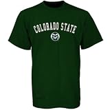 Colorado State Rams Green Arch Logo T-shirt at Football Fanatics