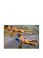 Picture Lienzo Chicos En La Playa - Joaquin Sorolla