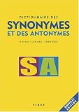 Revue Fides  / Dictionnaire des synonymes et des antonymes
