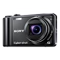 Sony DSC-HX5V Digitalkamera (10 Megapixel Exmor R, 10fach optischer Zoom, 7,6 cm, LC-Display, Full HD Video, Bildstabilisator, Sweep-Panorama, GPS) schwarz