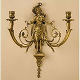 Figure Motif Candle Sconce