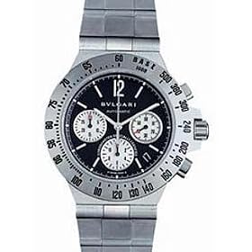 Bvlgari Diagono Pro Terra Stainless Steel Mens Watch CH40SSDTA