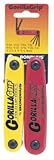 Bondhus 12522 GorillaGrip Hex Fold-up Double Pack, 12587 (2-8mm) & 12589 (5/64-1/4-Inch)