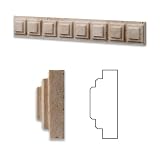 Ivory / Light Travertine Honed 1 11/16 X 12 La Jolla Trim Molding - 4" Sample