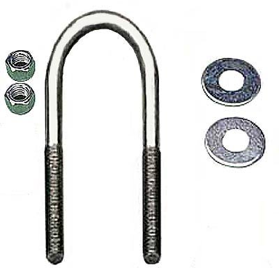 U-Bolt - Single, 2 3/8in. Round 1/2in.-20