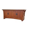 Mission Style Cedar-Lined Chest- Oak Finish
