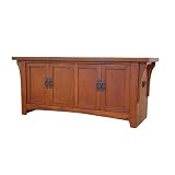 Mission Style Cedar-Lined Chest- Oak Finish
