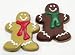Gingerbread Man Christmas Biscuit Yogurt Gourmet Dog Treat ... Case of 20