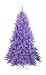 7.5' Pre-Lit Purple Cashmere Pine Artificial Christmas Tree - Purple Lights