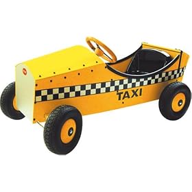 Click here to buy Wooden Taxi Pedal Car by Taxi Pedal Car.