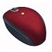 Logitech Cordless Mini Optical - Red Storable Wireless Mini-receiver