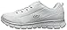 Skechers Sport Women's Elite Class Fashion Sneaker,White/Silver,7 XW US
