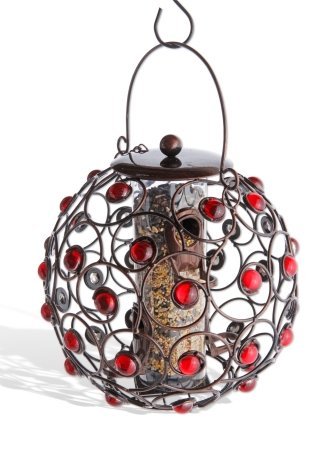 Exhart 1.5 lb Filigree Feeder Bronze