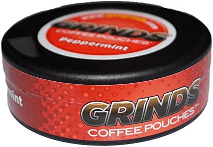 Grinds Coffee Pouches (Peppermint, 5 Cans)