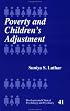 Poverty and Children's Adjustment (Developmental Clinical Psychology and Psychiatry)