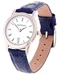 Louis Erard Womens Stainless Steel Watch On Leather Band