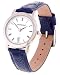 Louis Erard Womens Stainless Steel Watch On Leather Band