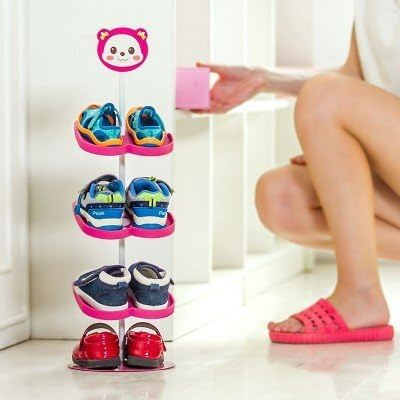 Japanese Cartoon Kids Portable Stand Shoe Rack (Cat Girl)