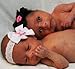 Funny Girl Designs Felt Skull Lace Baby Headband