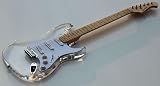 NEW 2010 SEE THRU ICE CLEAR ACRYLIC STRAT ELECTRIC GUITAR