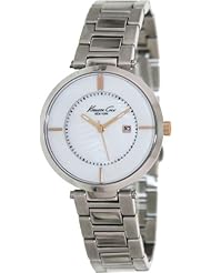 Kenneth Cole KC4917 Womens New York Mother of Pearl Dial Stainless Steel Watch
