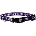 Kansas State Wildcats Purple Adjustable Dog Collar