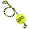 Kong Squeakair Tennis Ball with Rope, Medium