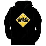Bodybuilding crossing Sports Mens Hoodie (Black, Sizes X-Small - XXX-Large)