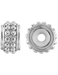 Storywheel® Silicon Stopper Bead / Charm in 925 Sterling Silver