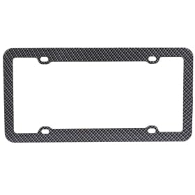 Buy Car Plastic License Plate Frame - Carbon Fiber now!