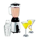 Princess 2049 Standmixer-Set - Das Party-Set mit Tipps, Rezepten, Shaker und Cocktail-Gl&auml;sern, die blinken