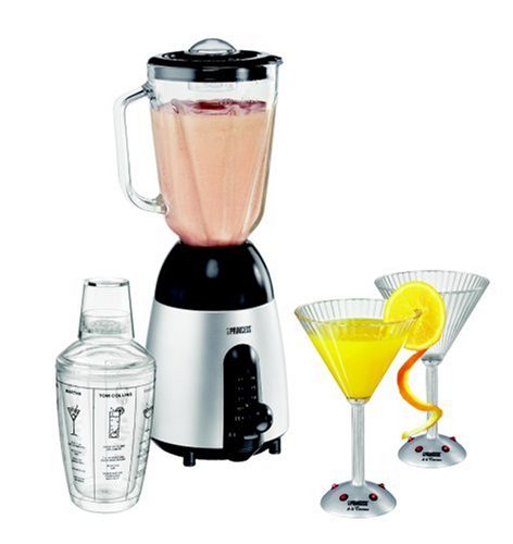 Princess 2049 Standmixer-Set - Das Party-Set mit Tipps, Rezepten, Shaker und Cocktail-Gl&auml;s Preisvergleich