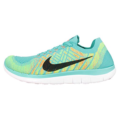Nike Men's Free 4.0 Flyknit, HYPER JADE/BLACK-VOLT-ELECTRIC GREEN