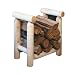Log Firewood Holder - 2'