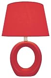 Image of Lite Source LS-20585RED Viko Table Lamp, Red with ...