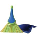 Boston Warehouse Peacock Dustpan and Brush Set