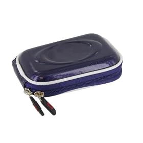 Hard Shell Carrying Case (Candy Lilac) for Panasonic Lumix DMC-FH20V Digital Camera Violet