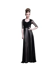 A-line Pleated Lace Sheer Elbow Length Sleeves Cocktail Chiffon Sweetheart Evening Dress/Homecoming Dress/Prom Dress/Wedding Party Dress 
