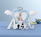 Angel Baby Frame New Baby Gift, Blue
