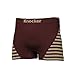 Men's Both Side Stripes Printed Nylon Stretchable Boxer 5-Pcs Set, One Size, Asst