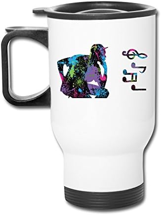 Fashion Design Music Note And Man White Mug