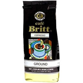 Cafe Britt Espresso Ground Coffee