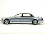 MAYBACH 62 LWB in NAYARIT SILVER / COTED AZUR BLUE BRIGHT diecast model car by Auto Art in 1:18 Scale