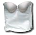 Q-T Bridal Corset Bra Bustier White 36C