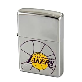Zippo Lighter NBA Los Angeles Lakers, High Polished Chrome