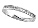 0.20 cts Round Diamond Band With Milgrain - Platinum, 18kt White or Yellow Gold
