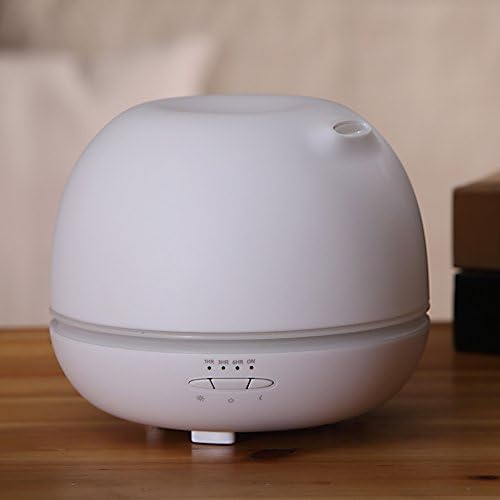Large Capacity 500ml Aroma Essential Oil Diffuser,Ultrasonic Aromatherapy Cool Mist Air Humidifier with Color Led light for Office/Home/Bedroom/Yoga/Spa
